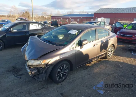 2015 Honda Civic Ex from USA, damaged, VIN 19XFB2F82FE057751
